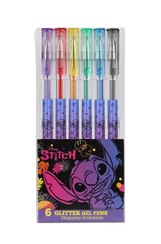 Stitch glitter pennen