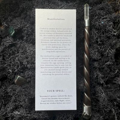 Ancient witch reinigingskaars - gesloten verlangens