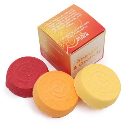 Set chakra bruisballen - kracht en creativiteit
