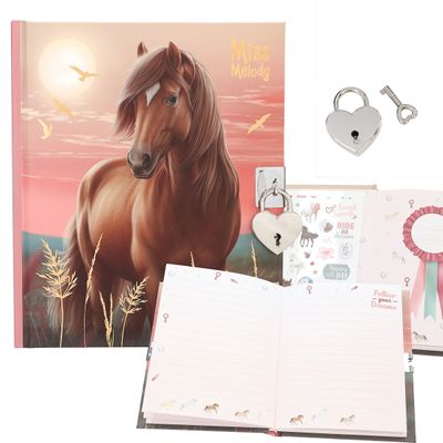 Miss Melody dagboek met stickers DREAMLAND