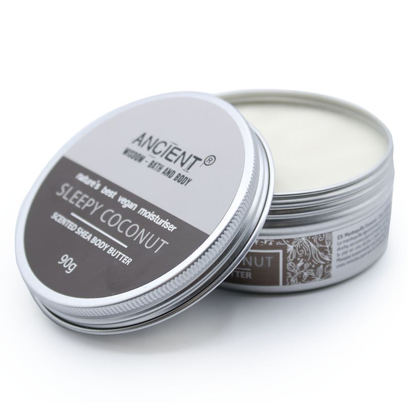 Geparfumeerde shea body boter - sleepy coconut