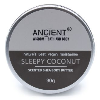 Geparfumeerde shea body boter - sleepy coconut