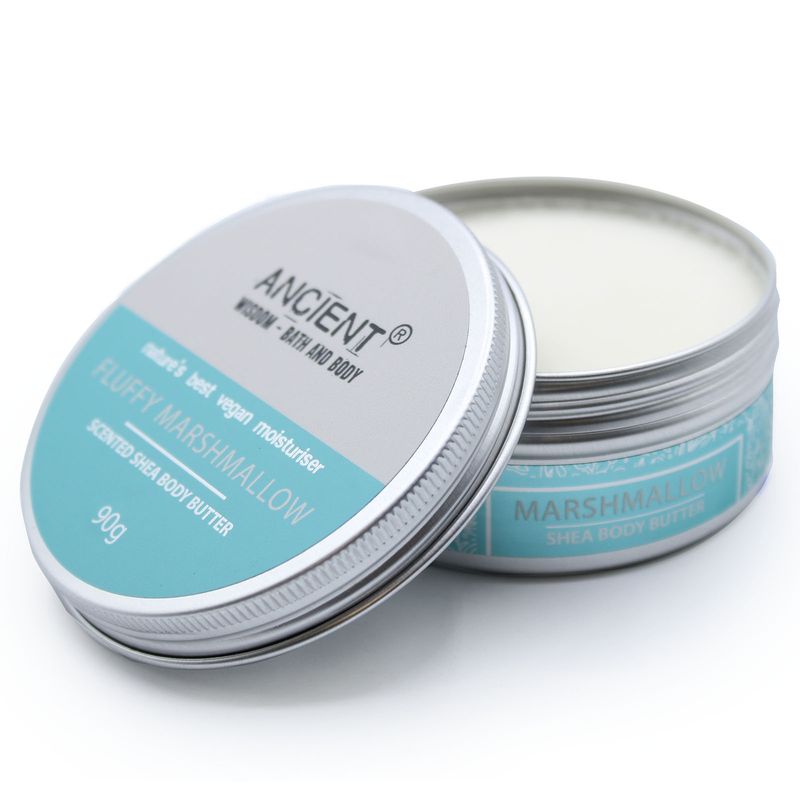 Geparfumeerde shea body boter - Fluffy Marshmallow