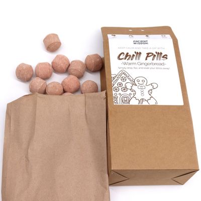 Chill pills bad bommen - warme peperkoek