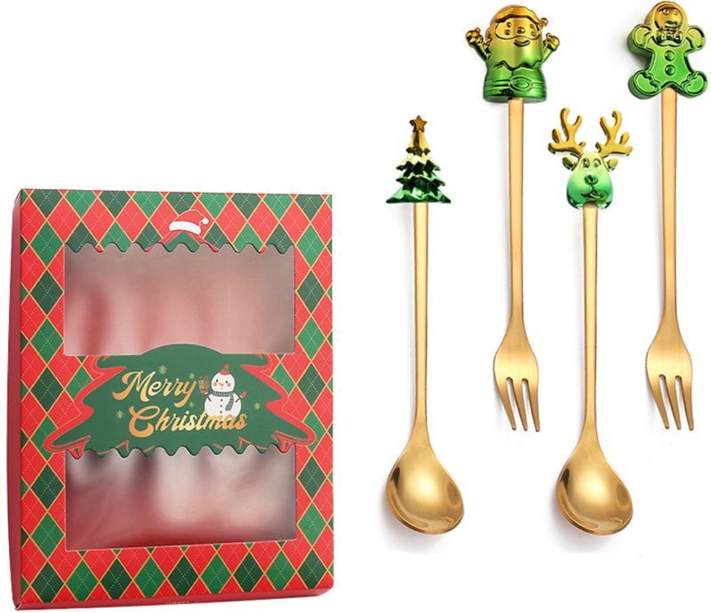Kerst bestek set 4pcs PRE ORDER