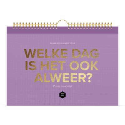 Familie kalender MAMA BAAS