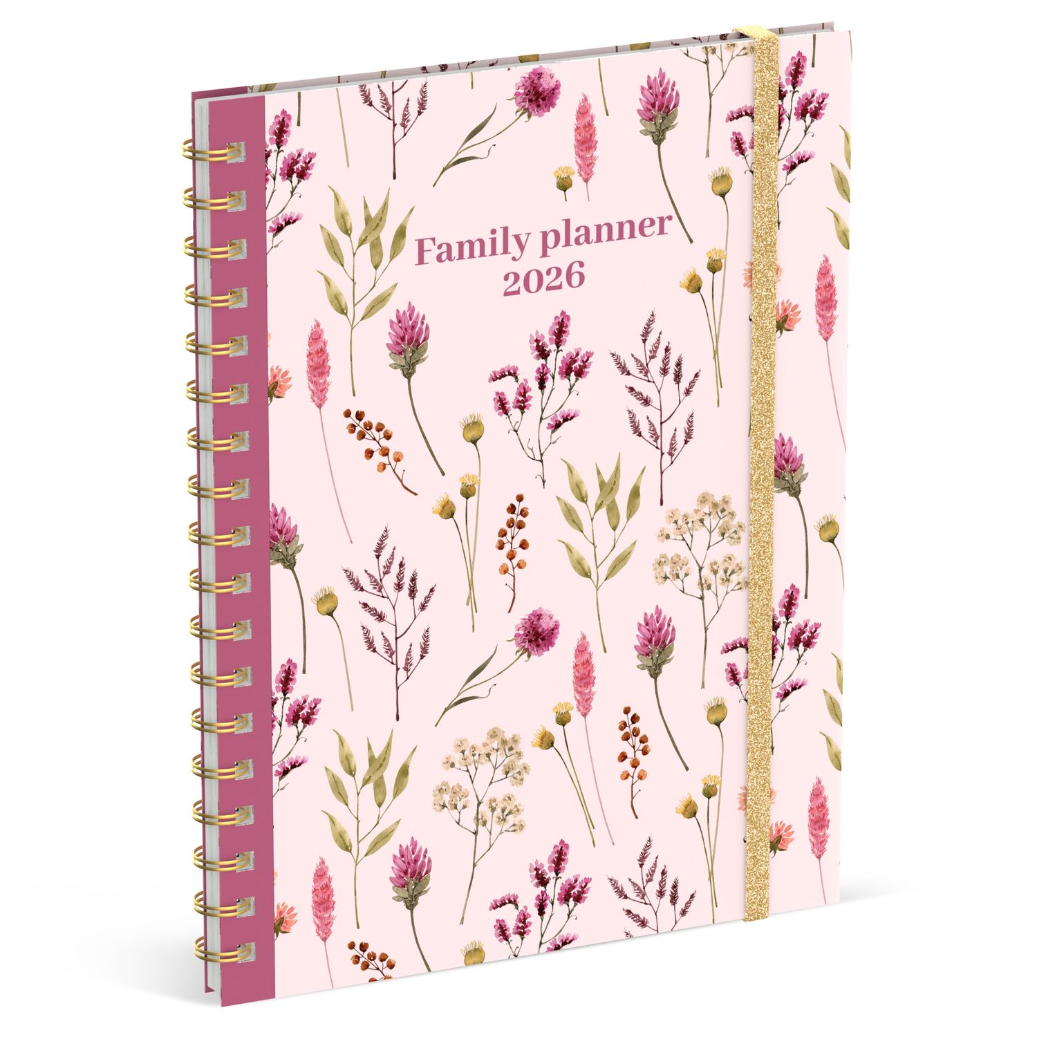Family Planner wire-o FLOWERS BOUQUET