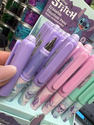 Stitch pastel uitwisbare vulpen