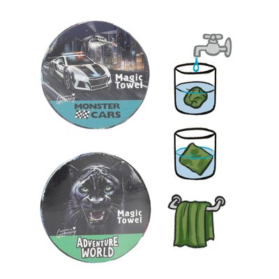 Adventure world magic towel