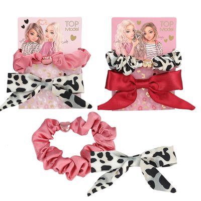 TOPModel haarclip &amp; scrunchie LEOHEART