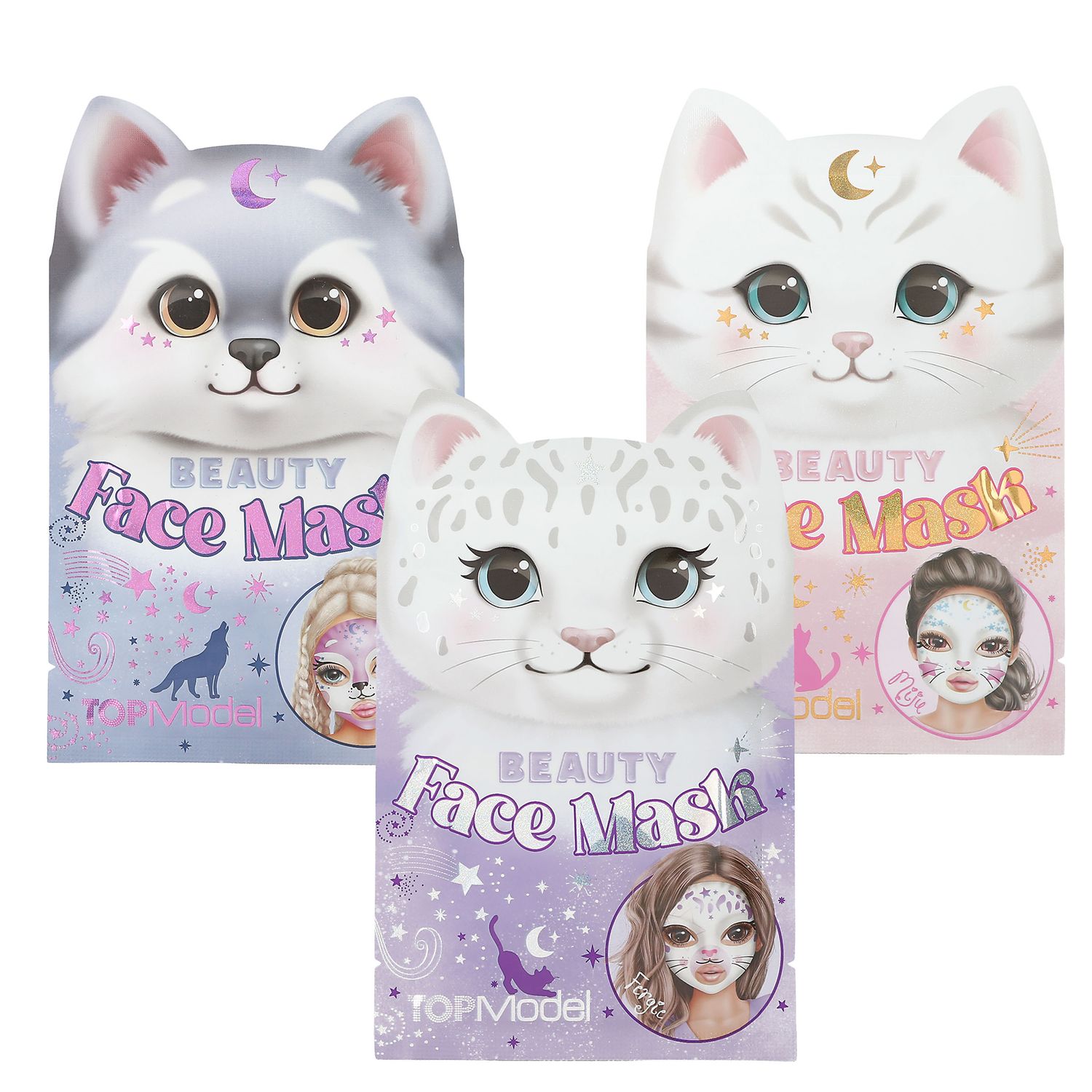 TOPModel gezichtsmasker dier