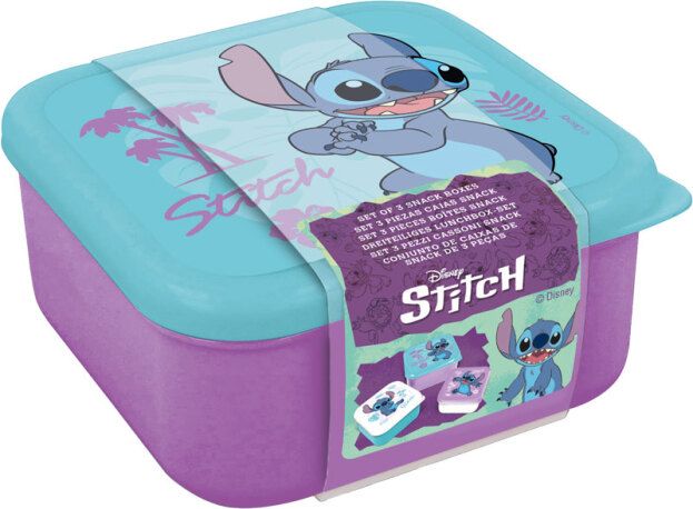 Stitch 3 in 1 doosjes