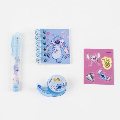 Stitch mini backpack stationary set