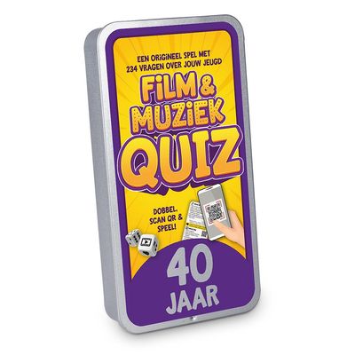 Film en muziek quiz 40 jaar