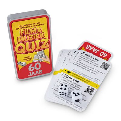 Film en muziek quiz 60 jaar