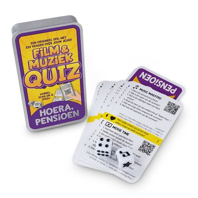 Film en muziek quiz pensioen