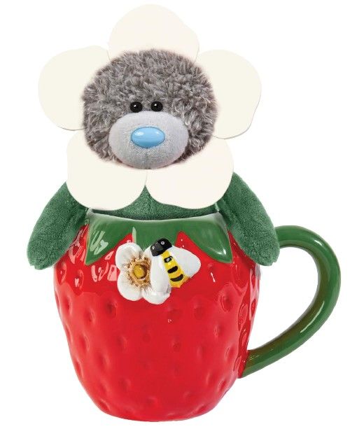 Me To You Strawberry mok met pluche