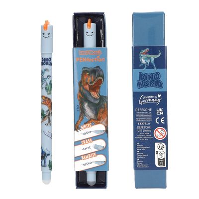 Dino World uitwisbare pen