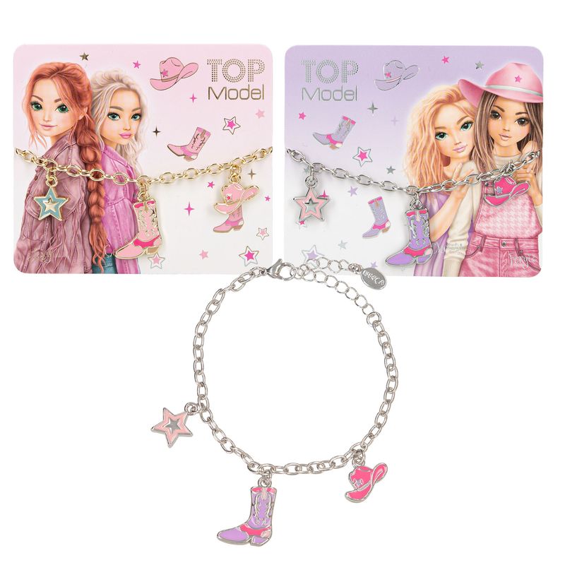 TOPModel armband met bedels COWGIRL