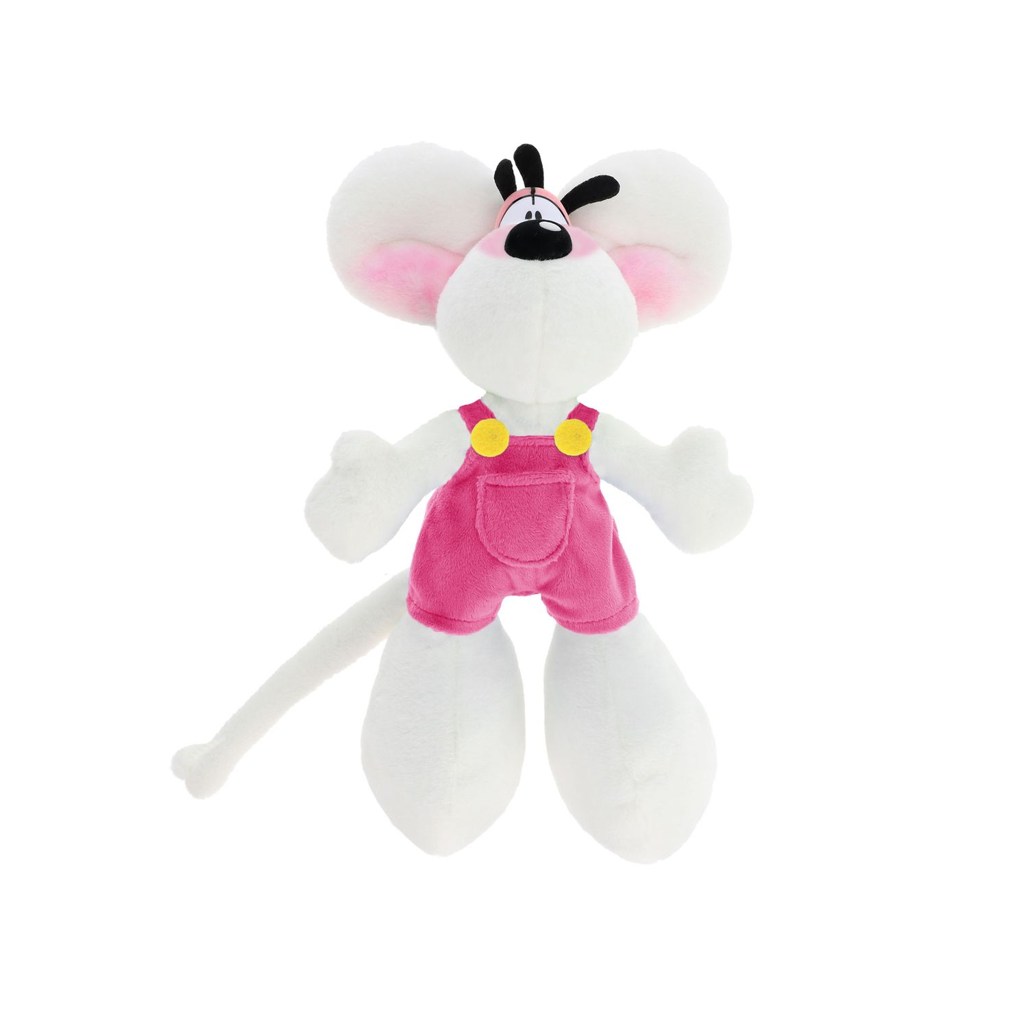 Diddl roze salopet 20cm
