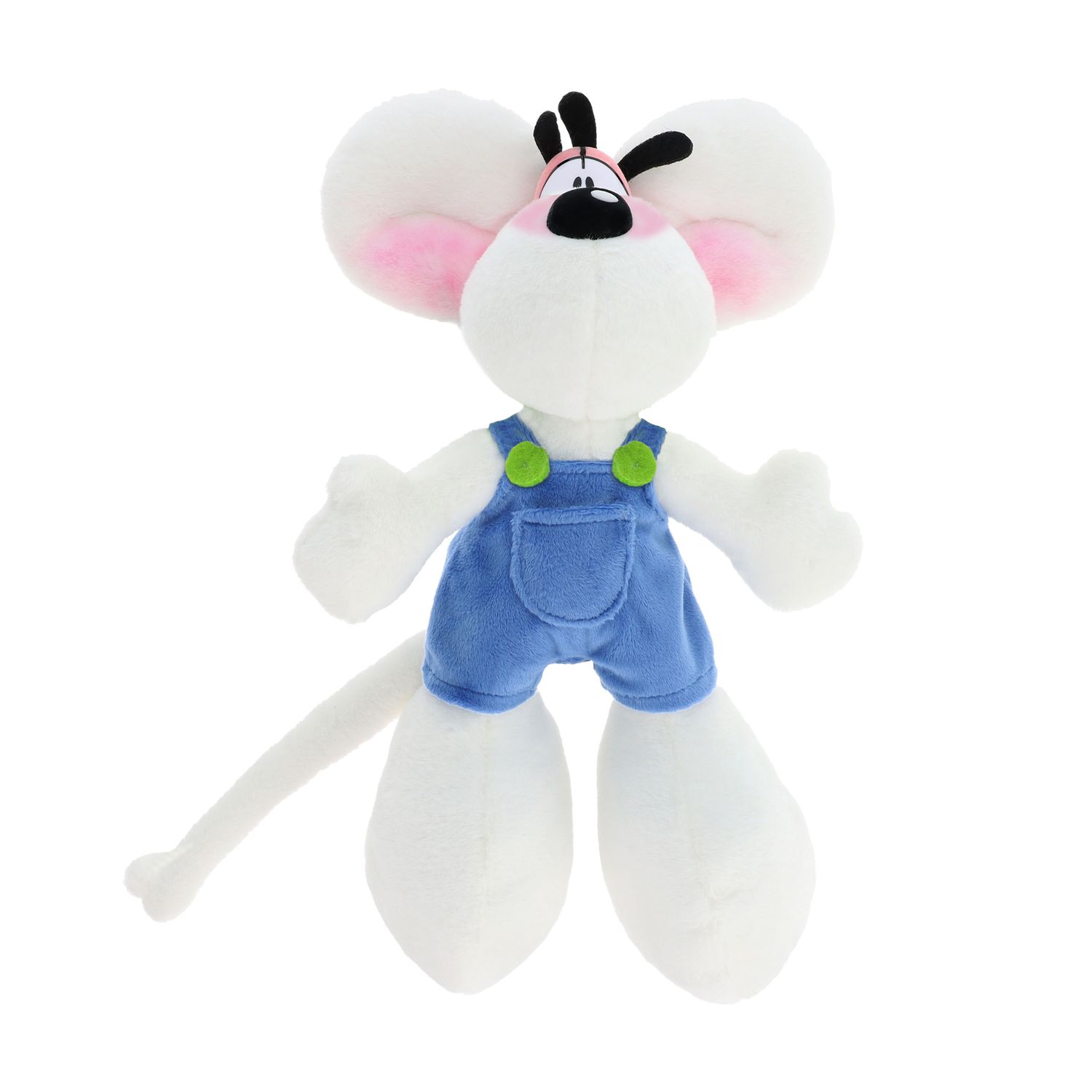 Diddl blauwe salopet 30cm
