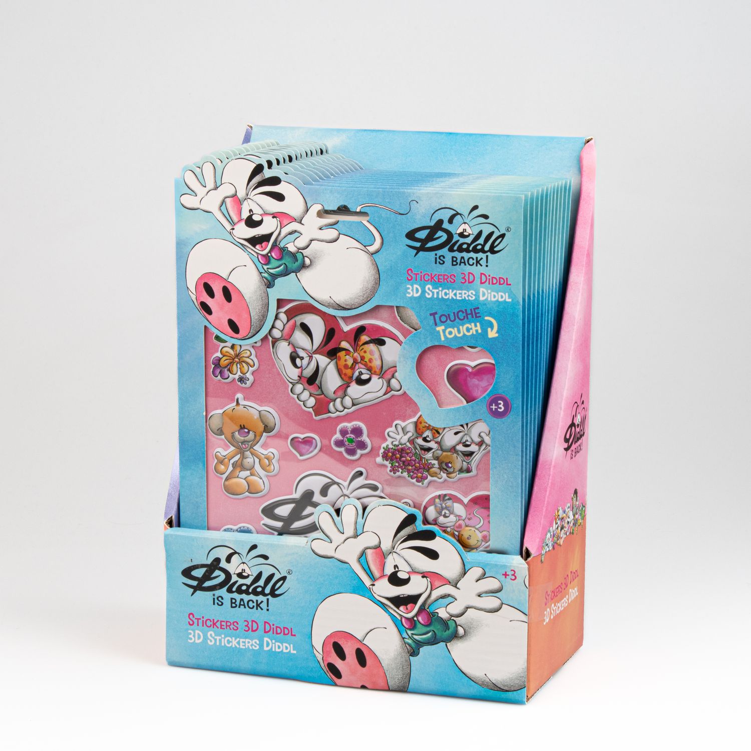 Diddl 3D stickers