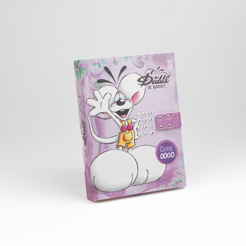 Diddl dagboek met code en geluid