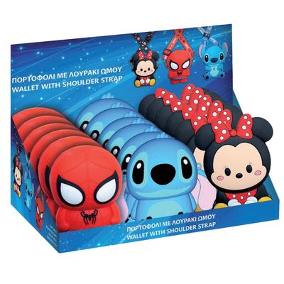 Disney silicone portemonnee/schoudertas