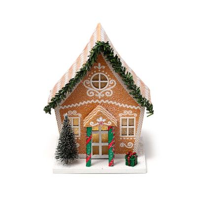Gingerbread kerstmis huis LED
