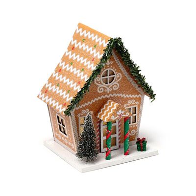 Gingerbread kerstmis huis LED