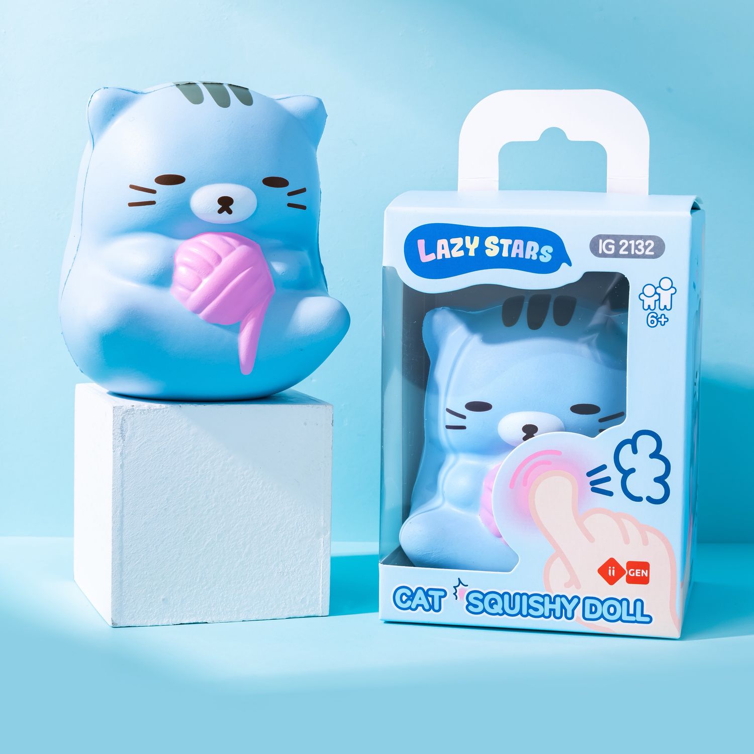 Lazy Stars Cat Squish