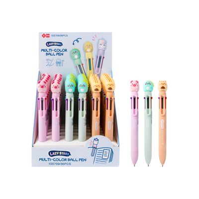 Lazy Stars 6 kleuren pen animals 1