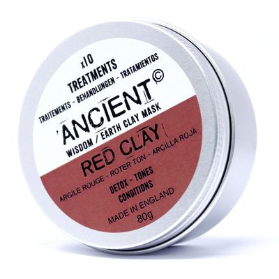 Rode klei poeder 80gr