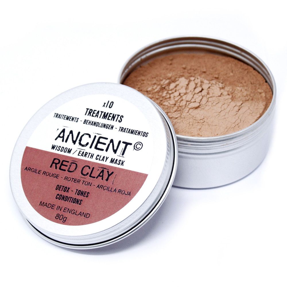 Rode klei poeder 80gr