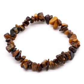 Bruisbal met tijgeroog armband los