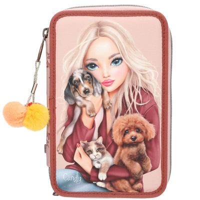 TOPModel 3-vaks etui FUR EVER FRIENDS