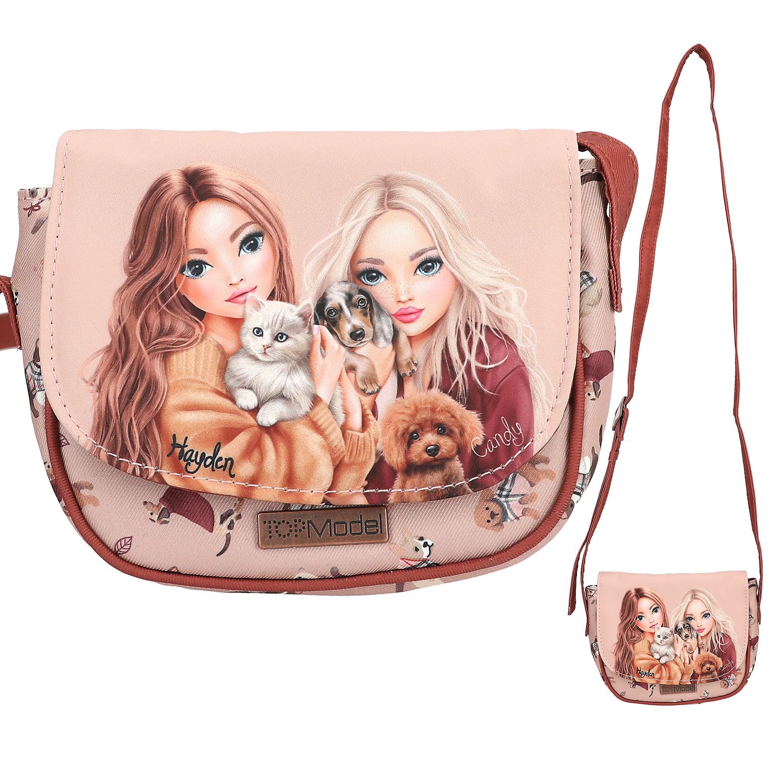 TOPModel kleine schoudertas FUR EVER FRIENDS