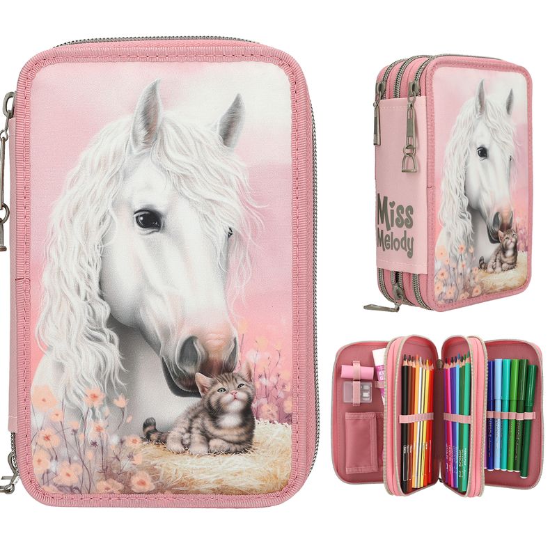 Miss Melody 3-vaks etui TRUE FRIEND