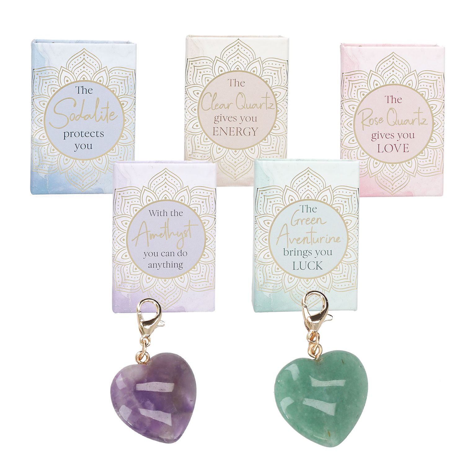 Heart moments harthanger edelsteen