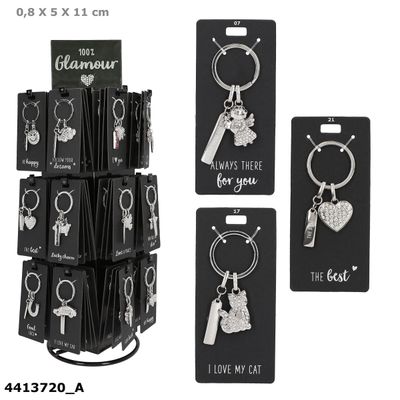 Glamour sleutelhangers