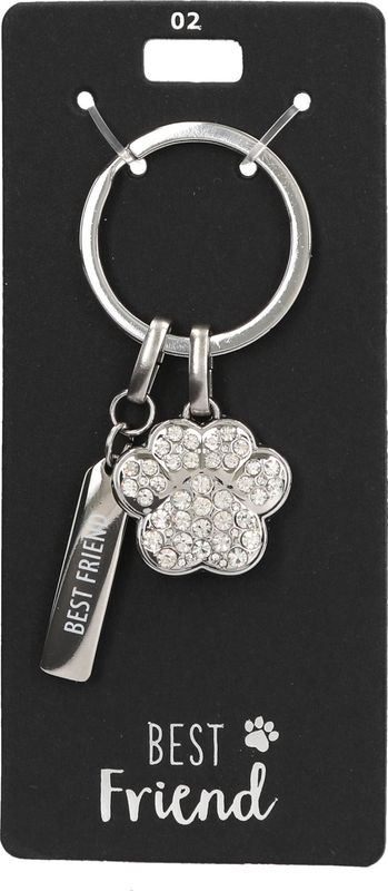 Glamour sleutelhanger best friend