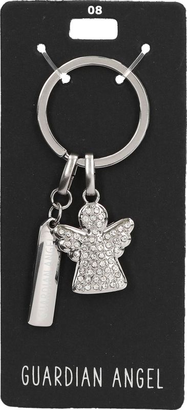 Glamour sleutelhanger guardian angel