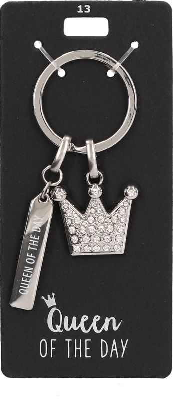 Glamour sleutelhanger queen of the day