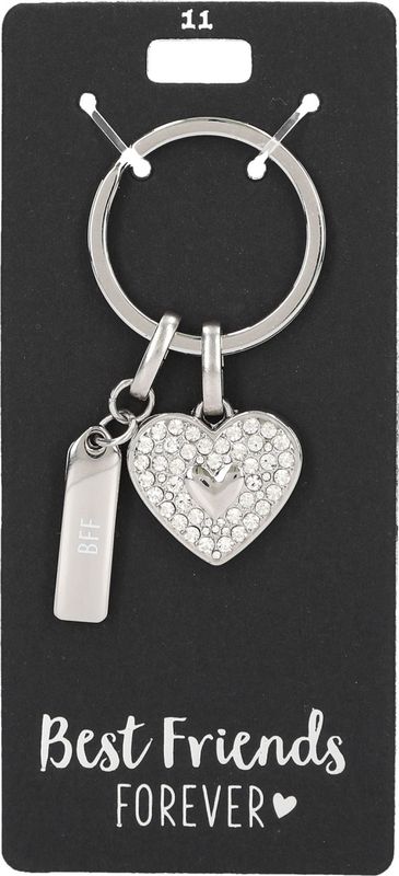 Glamour sleutelhanger best friends forever