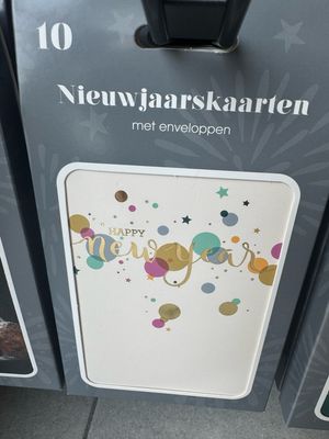 Hangpakje nieuwjaar 2