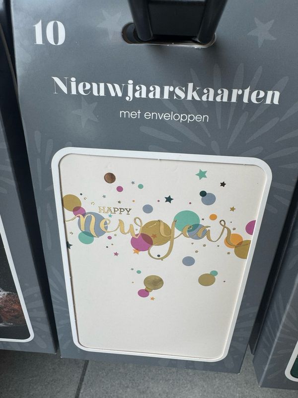 Hangpakje nieuwjaar 2