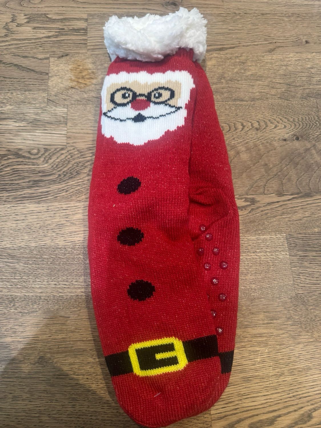 Kerstsokken kerstman rood