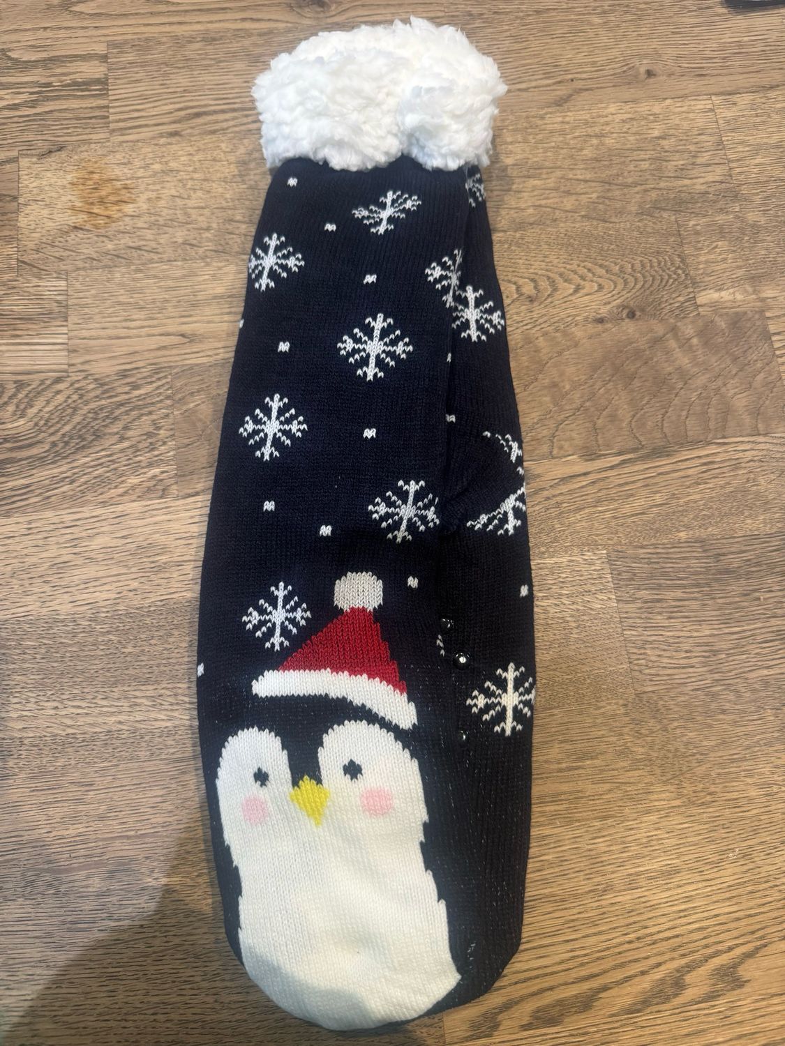 Kerstsokken pinguïn