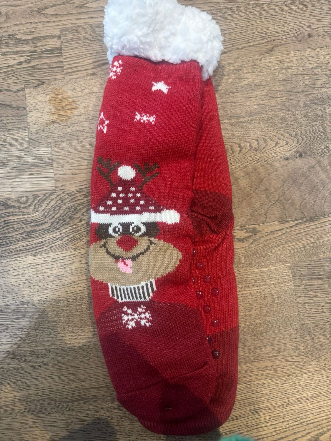 Kerstokken rendier met trui