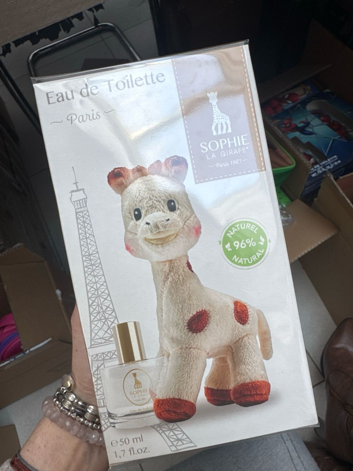 Eau de toilette sophie la giraffe gift set